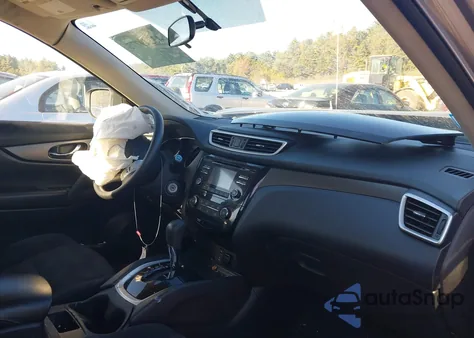 2016 Nissan Rogue S z USA, uszkodzony, nr VIN 5N1AT2MV7GC846448